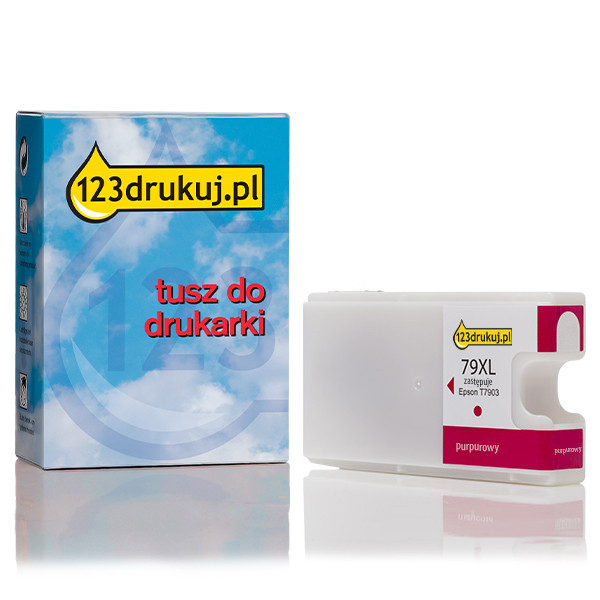 Epson 79XL (T7903) tusz czerwony, zwiększona pojemność, wersja 123drukuj C13T79034010C 026657 - 1