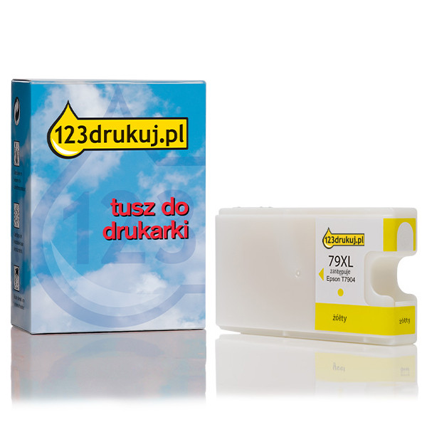 Epson 79XL (T7904) tusz żółty, zwiększona pojemność, wersja 123drukuj C13T79044010C 026659 - 1