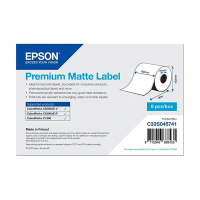 Epson C33S045741 etykiety matowe - ciągłe 102 mm x 60 m, oryginalne 083644