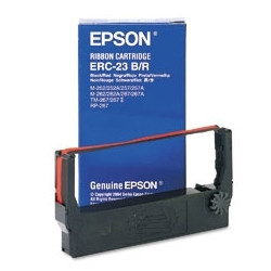 Epson ERC-23B/R taśma barwiąca czarno-czerwona, oryginalna ERC23BR 080178 - 1