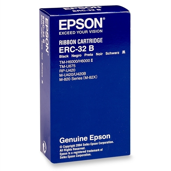Epson ERC32B taśma barwiąca czarna, oryginalna C43S015371 080150 - 1