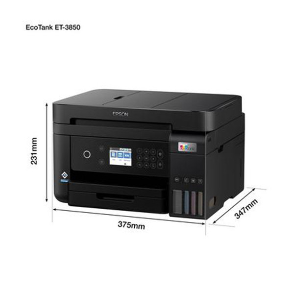 Epson EcoTank ET-3850 urządzenie wielofunkcyjne atramentowe A4 z Wi-Fi (3 w 1) 831838 - 9
