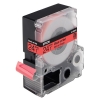 Epson LC-6RBP9 taśma 24 mm, czarny na pastelowym czerwonym, oryginalna 083082 - 1