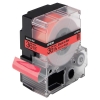 Epson LC-7RBP9 taśma 36 mm, czarny na pastelowym czerwonym, oryginalna 083094 - 1