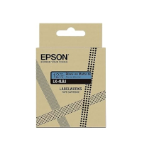 Epson LK-4LBJ taśma matowa 12 mm, czarny na niebieskim, oryginalna C53S672080 084414