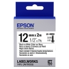 Epson LK-4WBH taśma 12 mm, czarna na białym, oryginalny 083210 - 1