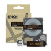 Epson LK-5BKP taśma 18 mm, złoty na metalicznym czarnym, oryginalna 084444 - 1