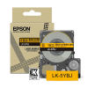 Epson LK-5YBJ taśma matowa 18 mm, czarny na żółtym, oryginalna 084406 - 1