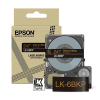 Epson LK-6BKP taśma 24 mm, złoty na metalicznym czarnym, oryginalna 084446 - 1