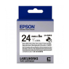 Epson LK-6WBVS taśma czarno-biała 24 mm, oryginalna 084362 - 1