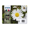 Pakiet Epson 18XL (T1816) tusz czarny + 3 kolory, zwiększona pojemność, oryginalny 026486 - 1