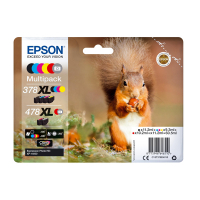 Pakiet Epson 378XL/478XL (T379D) tusz czarny +  5 kolorów, oryginalny 652024