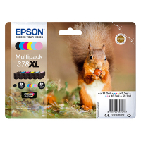 Epson Pakiet Epson 378XL (T3798) tusz czarny + 5 kolorów, oryginalny C13T37984010 027124