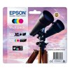 Pakiet Epson 502 (T02W9) tusz czarny XL + 3 kolory, oryginalny 652028 - 1