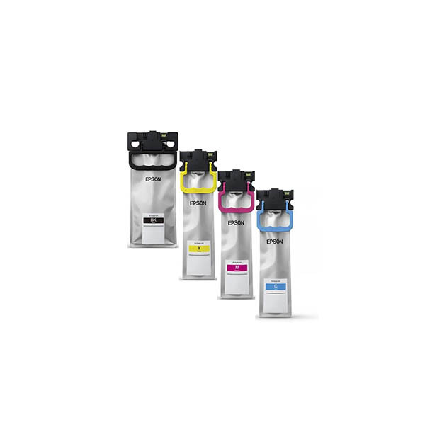 Pakiet Epson T01C XL tusz czarny + 3 kolory, oryginalny 020142 - 1
