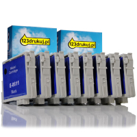 Epson Promocja: 2 x komplet tuszów do serii T055 (czarny + 3 kolory) C13T05514010C C13T05524010C C13T05534010C C13T05544010C 110600