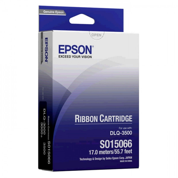 Epson S015066 taśma barwiąca czarna, oryginalna C13S015066 080050 - 1