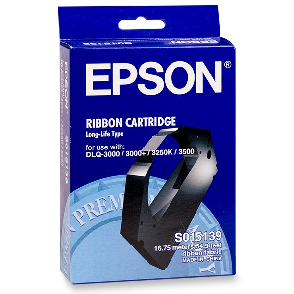 Epson S015139 taśma barwiąca czarna, oryginalna C13S015139 080186 - 1