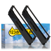 Epson S015647 taśma barwiąca czarna, 2 sztuki, wersja 123drukuj 084315 - 1