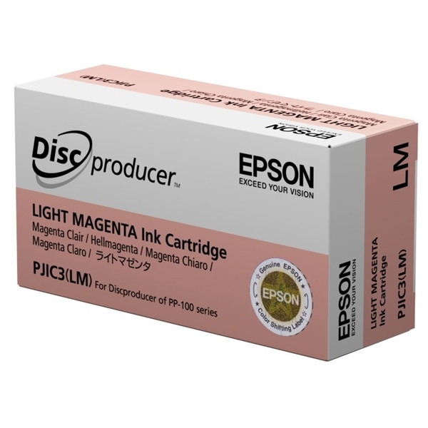 Epson S020449 tusz jasnopurpurowy PJIC3 (LM), oryginalny C13S020449 C13S020690 026382 - 1