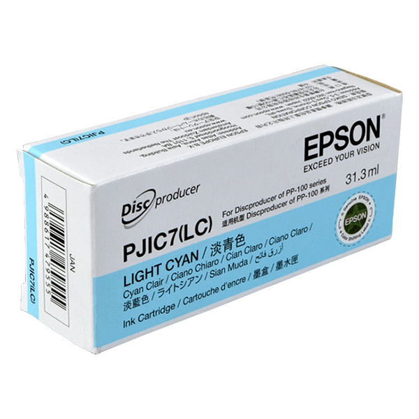 Epson S020689 tusz jasnobłękitny PJIC7(LC), oryginalny C13S020689 027216 - 1