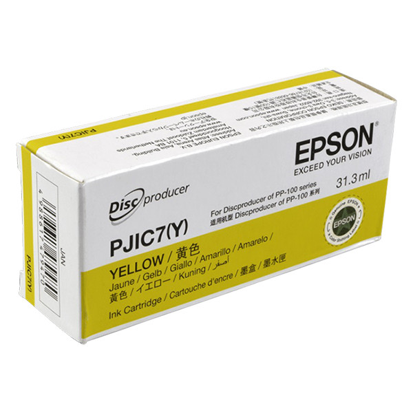 Epson S020692 tusz żółty PJIC7(Y), oryginalny C13S020692 027214 - 1