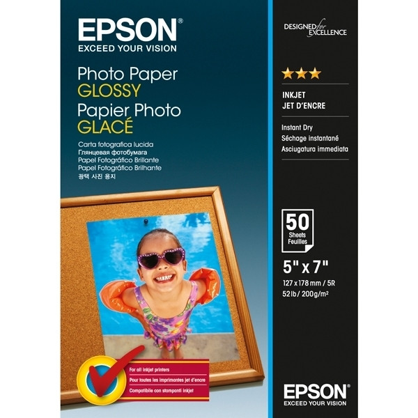 Epson S042545 papier fotograficzny błyszczący, 200 g 13 x 18 cm, (50 kartek) C13S042545 153014 - 1