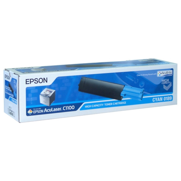 Epson S050189 toner niebieski, zwiększona pojemność, oryginalny Epson C13S050189 027780 - 1