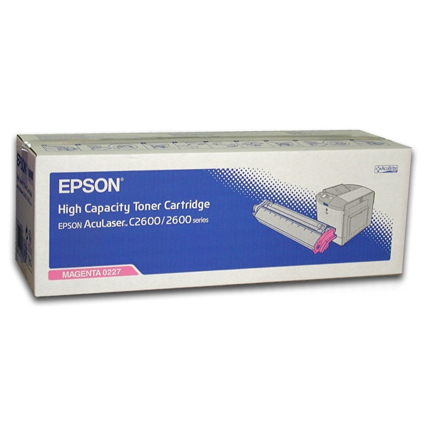 Epson S050227 toner czerwony, zwiększona pojemność, oryginalny Epson C13S050227 027895 - 1