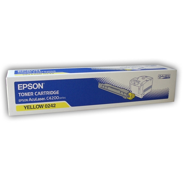 Epson S050242 toner żółty, oryginalny C13S050242 028040 - 1