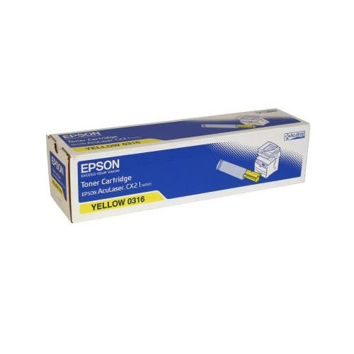 Epson S050316 toner żółty, oryginalny C13S050316 028120 - 1