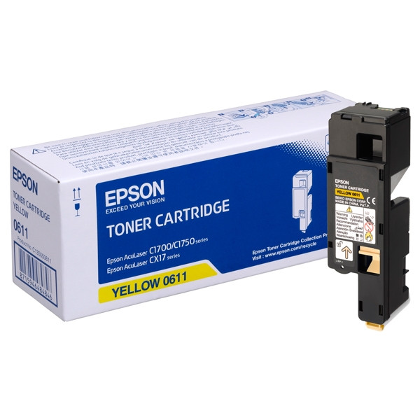 Epson S050611 toner żółty, zwiększona pojemność, oryginalny C13S050611 028278 - 1