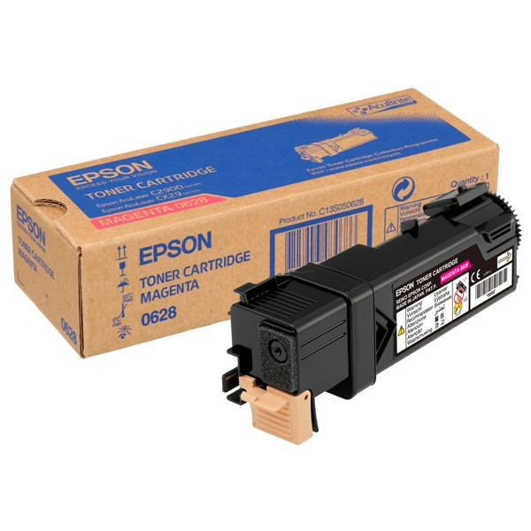 Epson S050628 toner czerwony, oryginalny C13S050628 028286 - 1