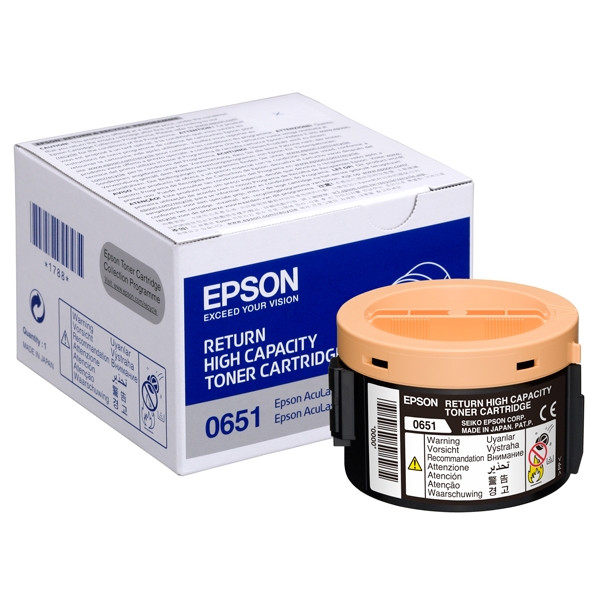 Epson S050651 toner czarny, zwiększona pojemność, oryginalny C13S050651 028262 - 1