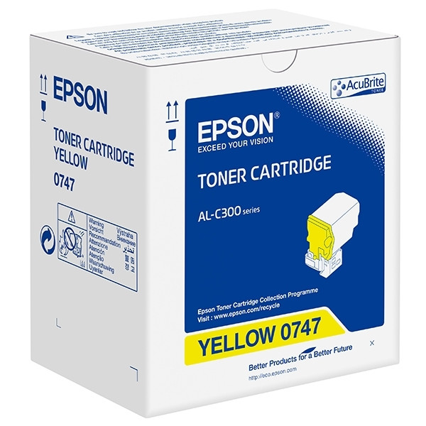 Epson S050747 toner żółty, oryginalny C13S050747 052064 - 1