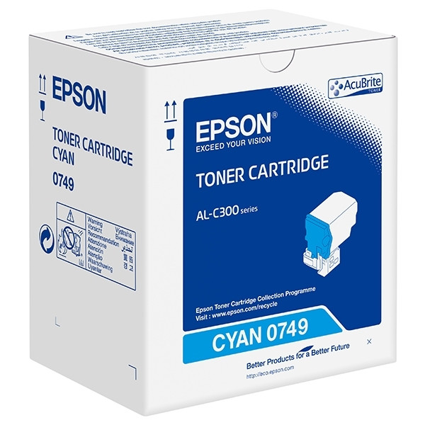 Epson S050749 toner niebieski, oryginalny C13S050749 052060 - 1