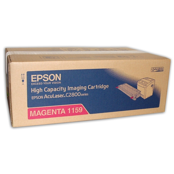 Epson S051159 toner czerwony, zwiększona pojemność, oryginalny C13S051159 028154 - 1