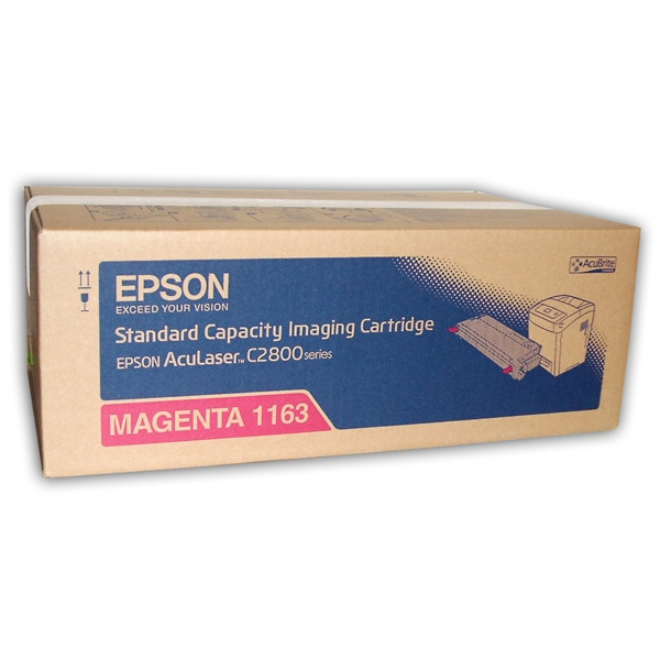 Epson S051163 toner czerwony, oryginalny C13S051163 028152 - 1