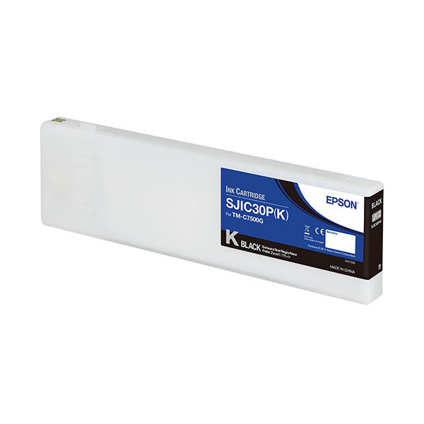 Epson SJIC30P(K) tusz czarny, oryginalny 026766 - 1
