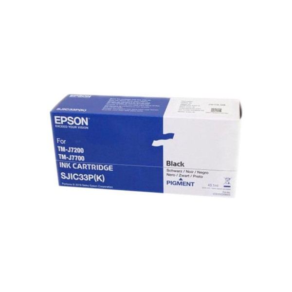 Epson SJIC33P(K) (C33S020655) tusz czarny, oryginalny 083406 - 1
