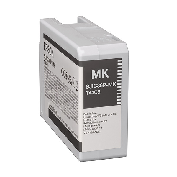 Epson SJIC36P(MK) tusz czarny matowy, oryginalny C13T44C540 083614 - 1