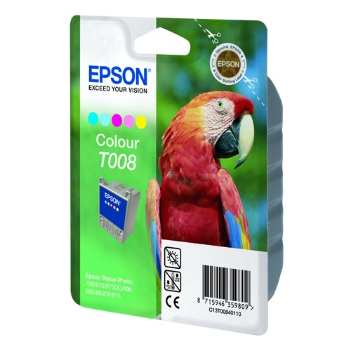 Epson T008 kolorowy, oryginalny C13T00840110 020480 - 1