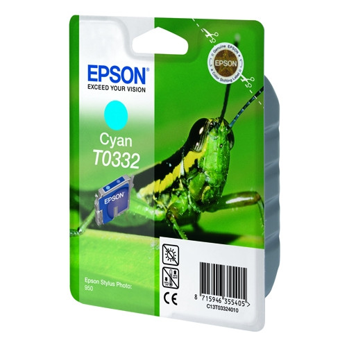 Epson T0332 niebieski, oryginalny C13T03324010 021170 - 1