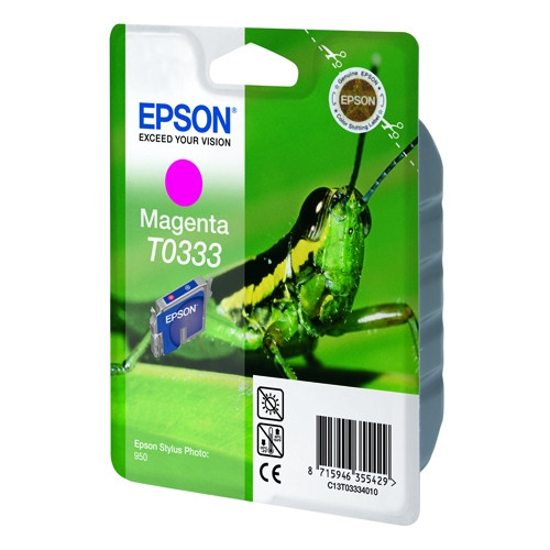Epson T0333 czerwony, oryginalny C13T03334010 021180 - 1