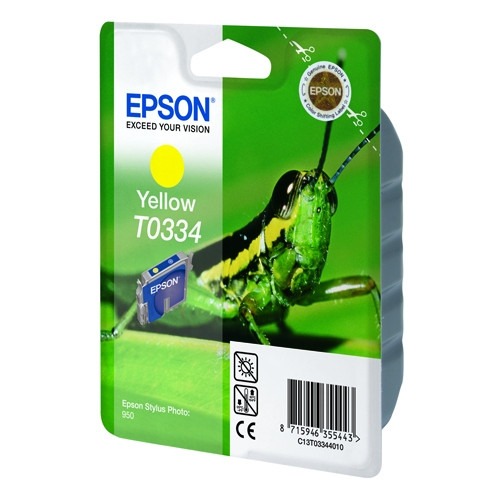 Epson T0334 żółty, oryginalny C13T03344010 021190 - 1