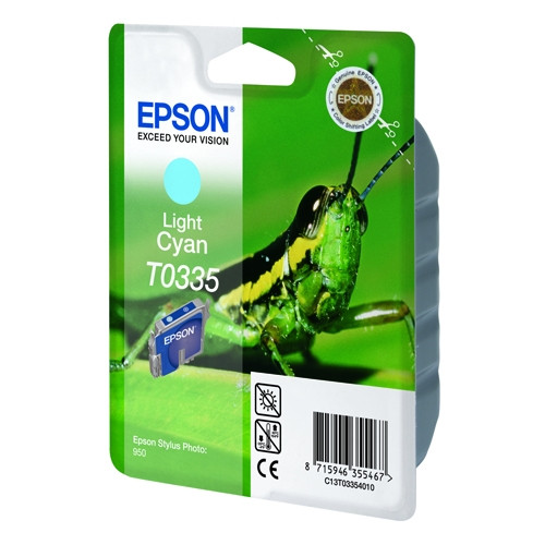 Epson T0335 jasnoniebieski, oryginalny C13T03354010 021200 - 1