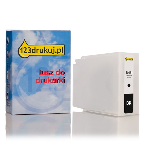 Epson T04B1 tusz czarny, zwiększona pojemność, wersja 123drukuj C13T04B140C 023375 - 1