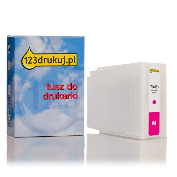 Epson T04B3 tusz czerwony, zwiększona pojemność, wersja 123drukuj C13T04B340C 023379 - 1