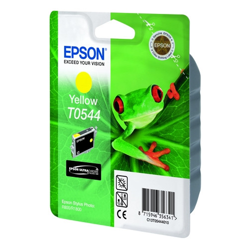 Epson T0544 żółty, oryginalny C13T05444010 022730 - 1