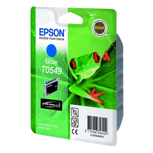 Epson T0549 intensywny błękit, oryginalny C13T05494010 022790 - 1